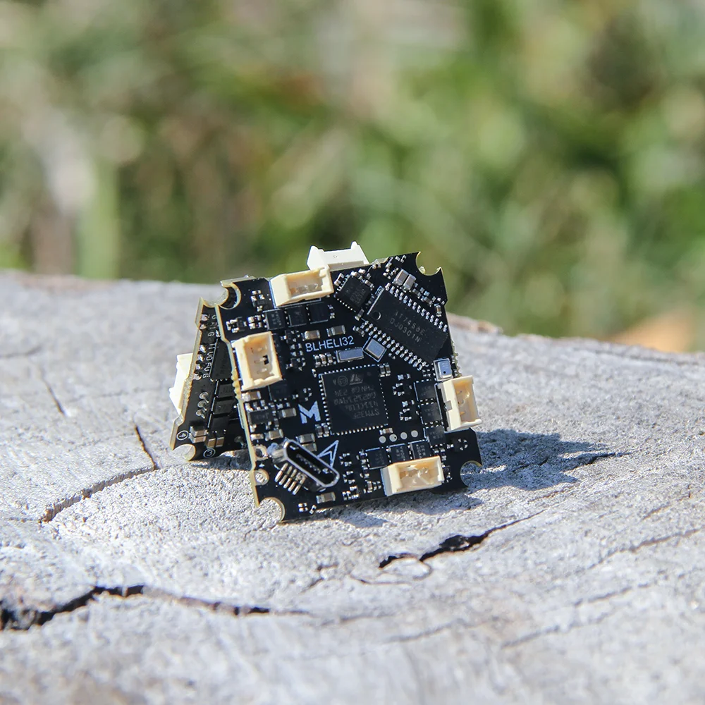 MEPS F411 15A 1S AIO Flight Controller Whoop Blheli_32 OSD BEC Direct Plug-in Motor for FPV Micro Drones