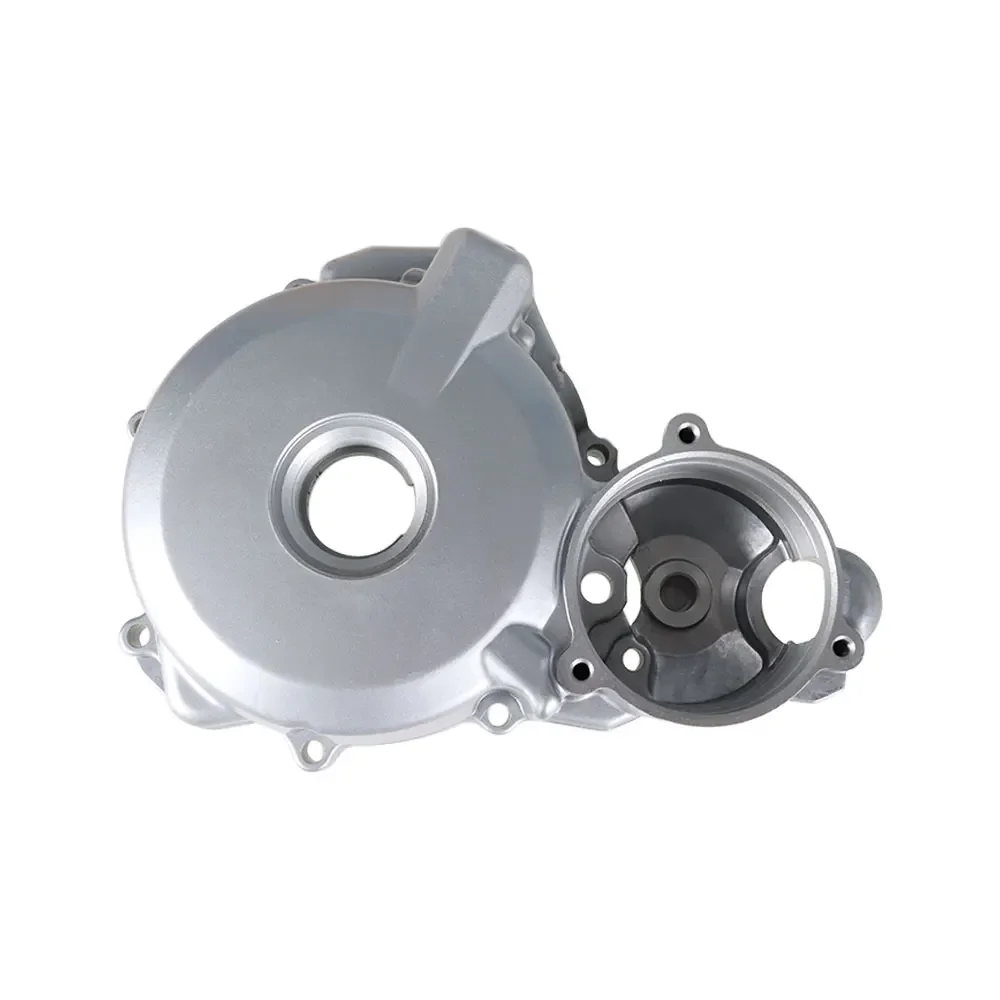 Neue linke Motorstator-Magneto-Abdeckung mit Dichtung passend für Suzuki 2002-2007 DRZ400E 2002-2020 DRZ400S 2005-2020 DRZ400SM – Detail 2