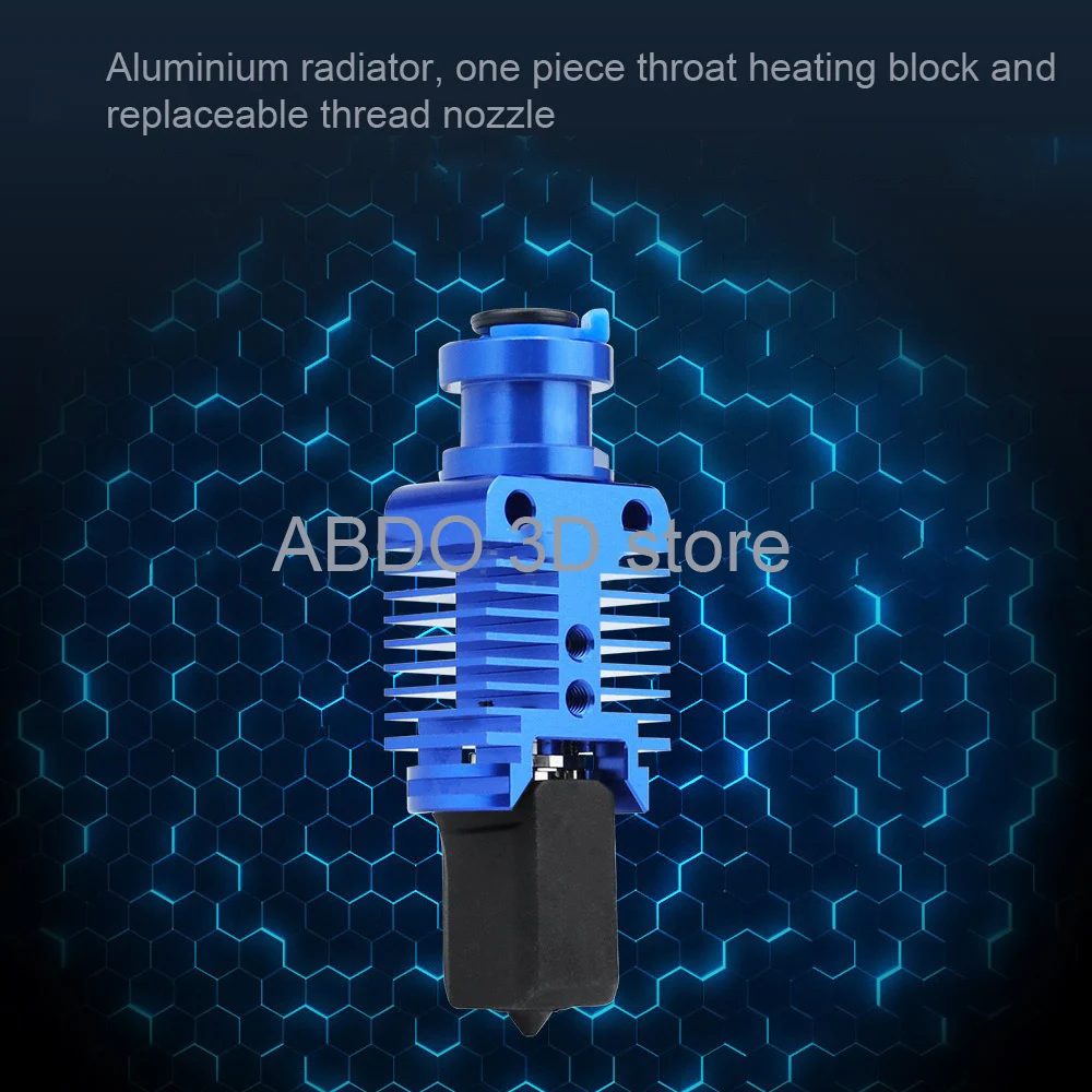 Hotend-Kit für Ender 3/CR10/VORON 2.4 Hi-End Extruder Upgrade 300 ° C Hochgeschwindigkeits-Druckkopf für Ender 3 V2 CR10S 3D-Druckerteile – Detail 3