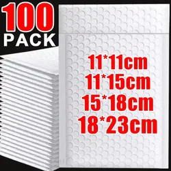 10/100PCS Bubble Envelopes Bag Waterproof Foam Bubble Mailers Shipping Envelope Bags Plastic Self Seal Packaging Organizer Bag