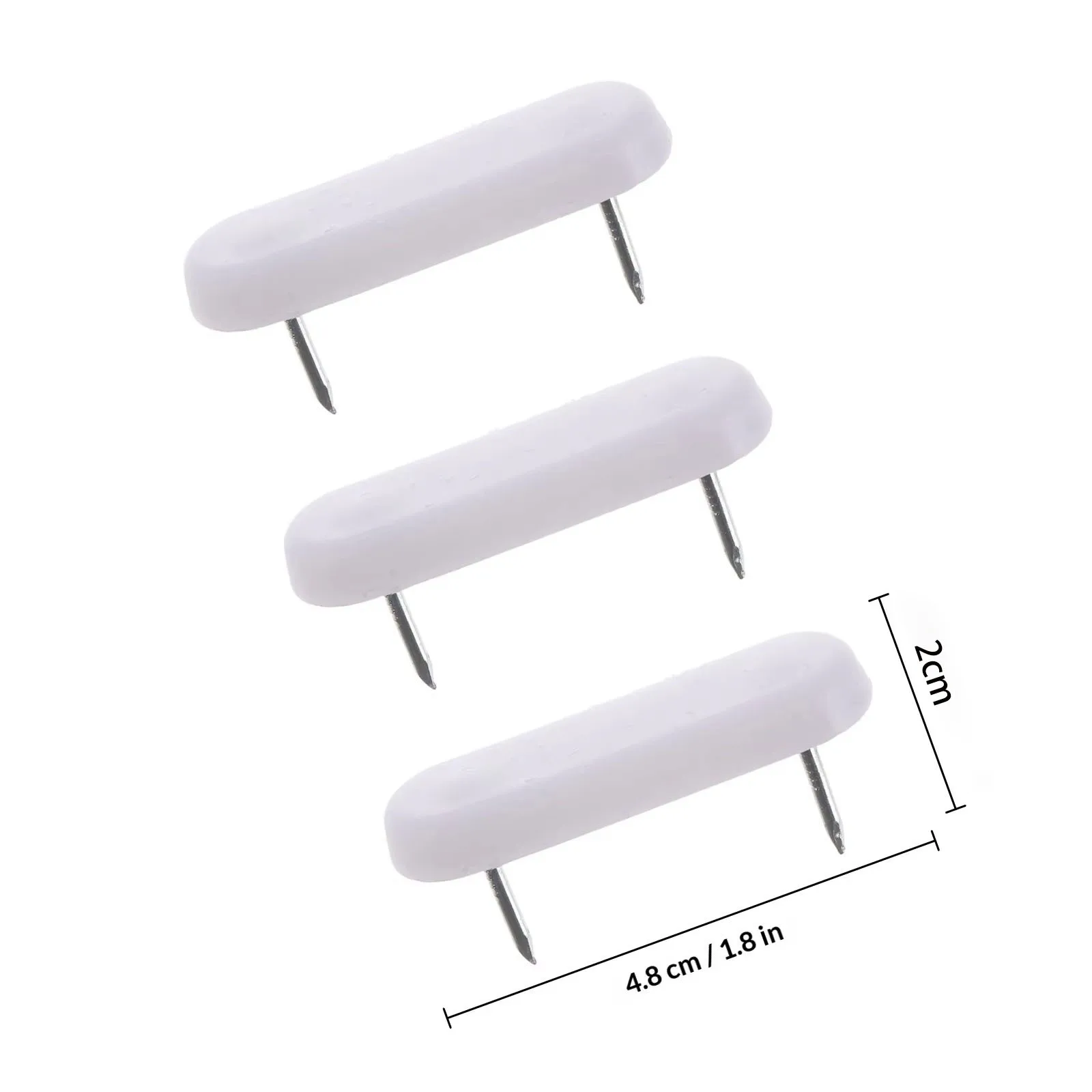 20Pcs Chair Feet Pads Heavy Duty Furniture Leg Glides Non-Slip Protection for Wooden Floors Easy Install Double Pin Design - view 6
