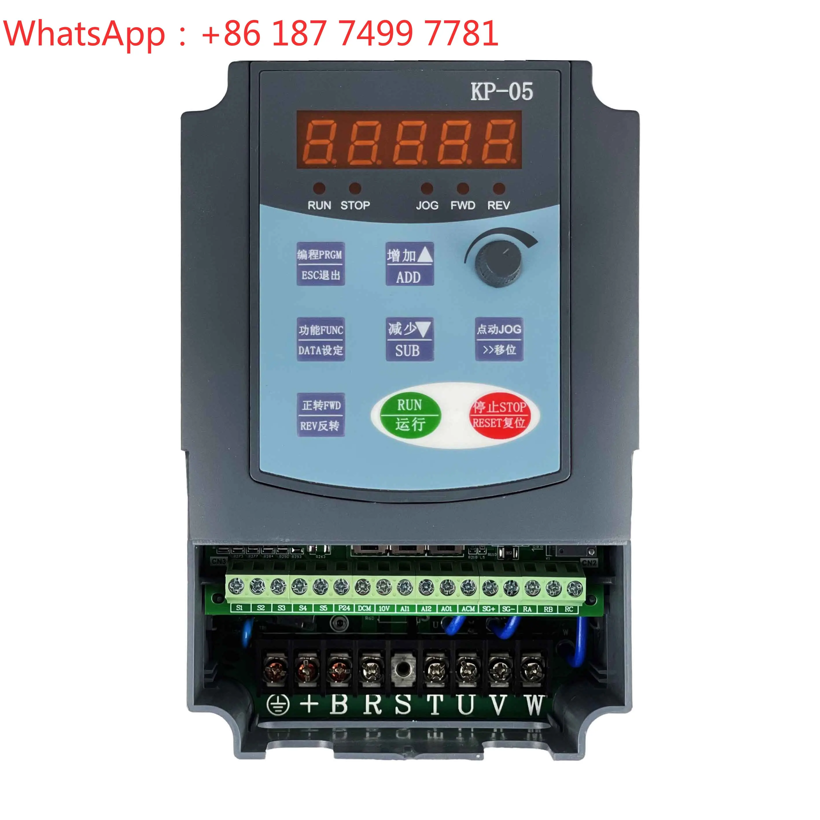 MPPT Function Motor Converter Variable Speed Drive Solar Pump Cabinet Panel VFD 4KW