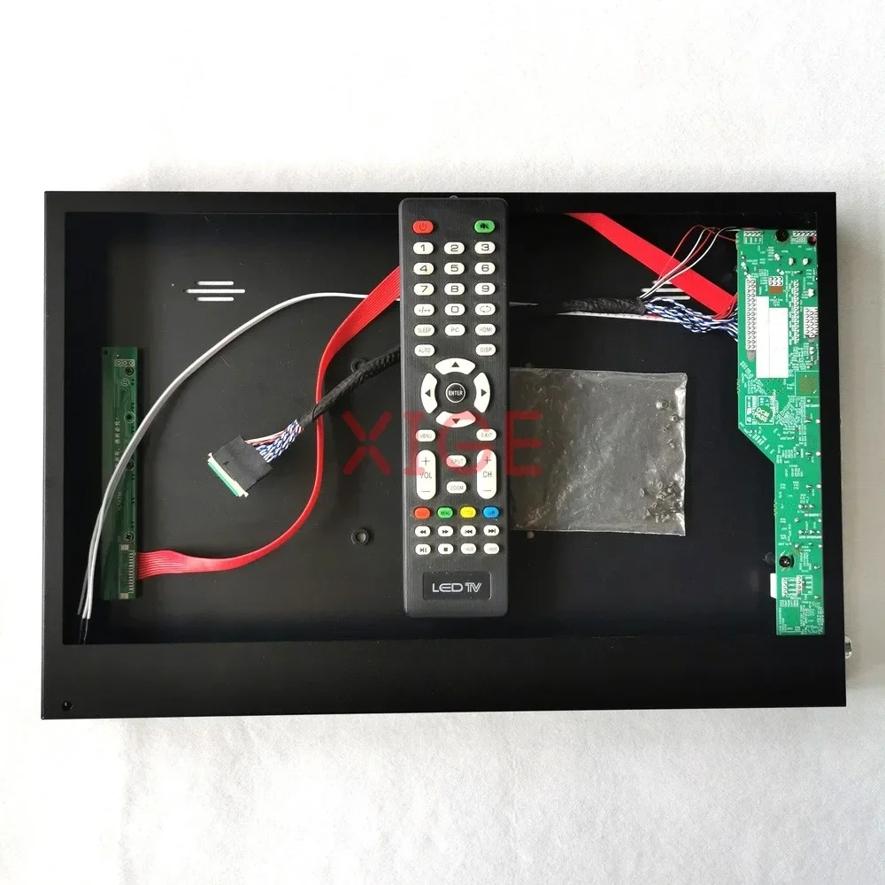 

Подходит для LTN133AT23/LTN133AT28 металлический корпус и плата контроллера LVDS 40-контактный 1366*768 USB + AV + HDMI + VGA ТВ аналоговый сигнал DIY комплект экран 13,3 дюйма
