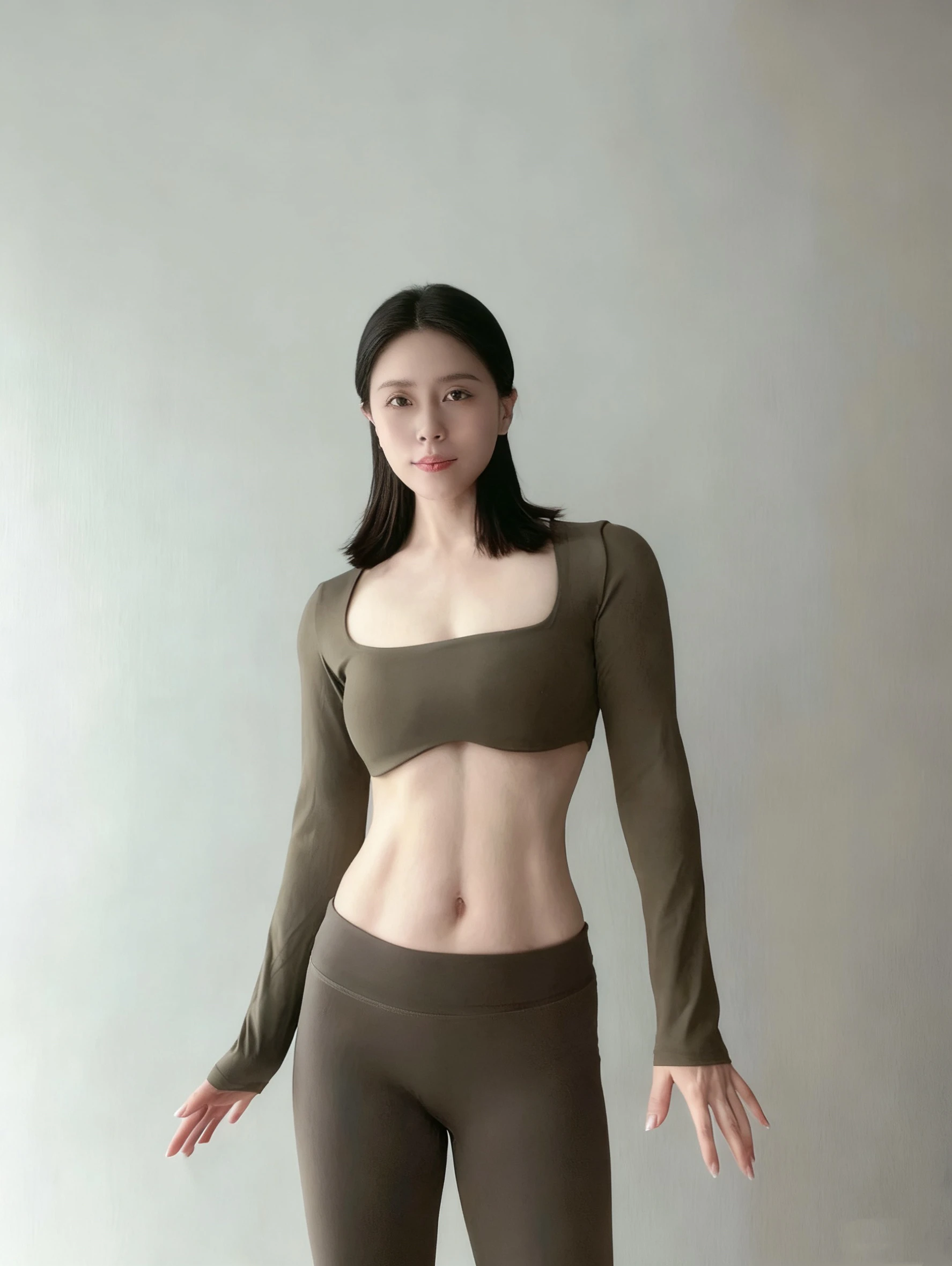 

crop top sport shirt yoga wear 2025 long sleeve