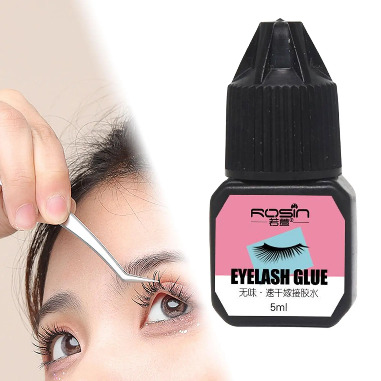 Eyelash for , Professional Use, 5 Weeks Hold, Low Fume Formula