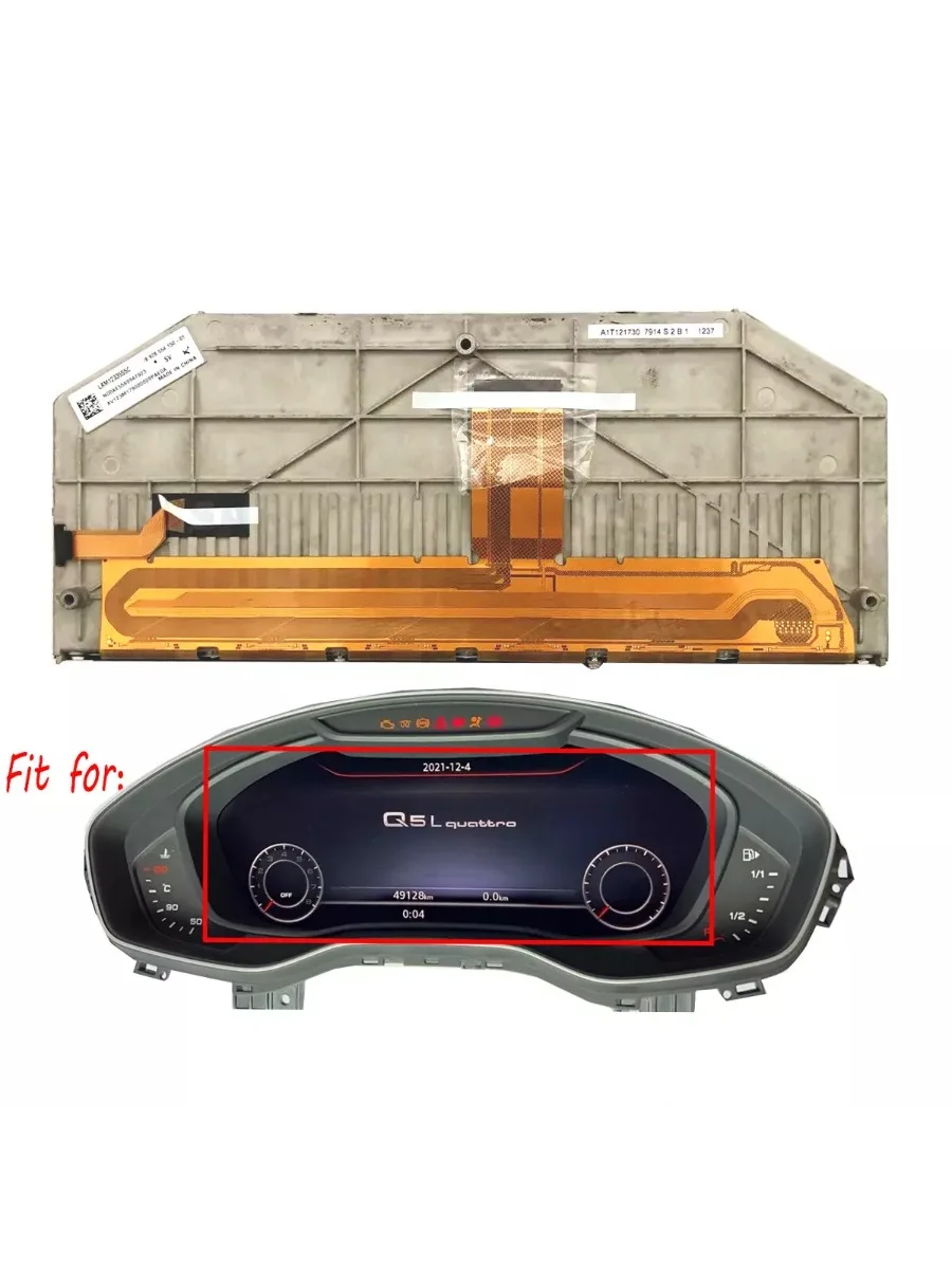 

12.3" Display For Audi A3 A4 A6 Q5 Q7 8W5 920 790D 2014-2020 Instrument Cluster