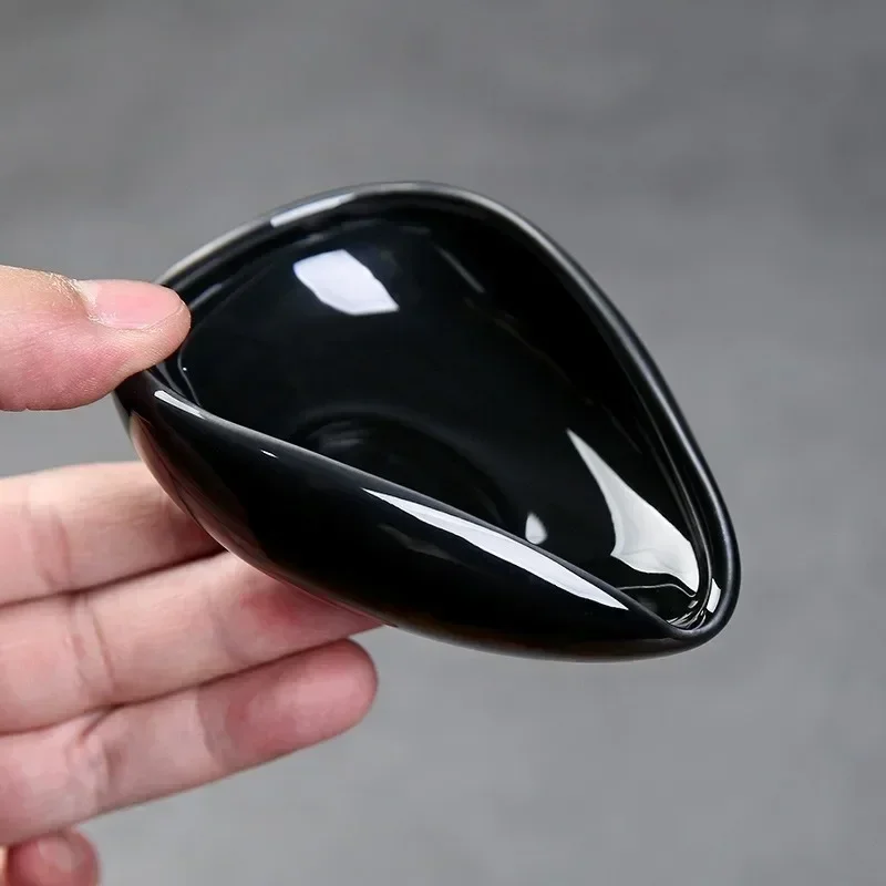 

Coffee Bean Measuring Cup Ceramic Weighing Tray Coffee Powder Dosage Tray Suitable for Home Cafe Simple Coffee Tray Accessories