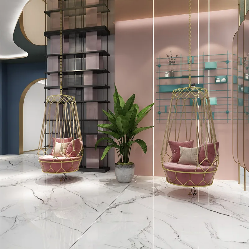 سلة معلقة كرسي أريكة غرفة المعيشة داخلي المنزل شرفة واحدة الكبار عش الطيور مهد كرسي أرجوحة #4