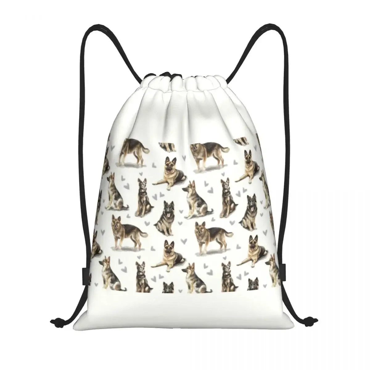 Sac à dos de proximité pour chiot, troupeau de contribuables allemands, sac de sport Wstring, sac de sport pour femmes et hommes, loup alsacien, sac à provisions pour chien