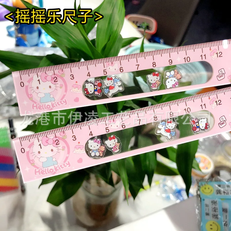 New Sanrio Pochacco animation peripheralcartoon cute rocker ruler creative personalityKawaii school supplies prizes wholesale