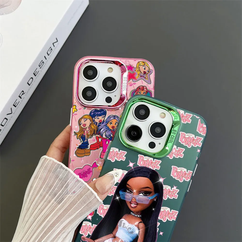 Lovely Doll Bratz Case for Apple iPhone 11 16e 14 15 16 Plus 12 Pro 13 Mini XR X XS Max Shockproof Phone Cover Bumper view 6