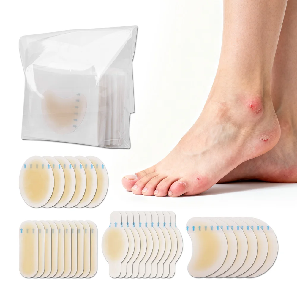 

Blister Protector Heel Patch Foot Care Anti-Abrasion Pad for Foot Relief Hydrocolloid Gel Invisible Bandage for High Heels Shoes