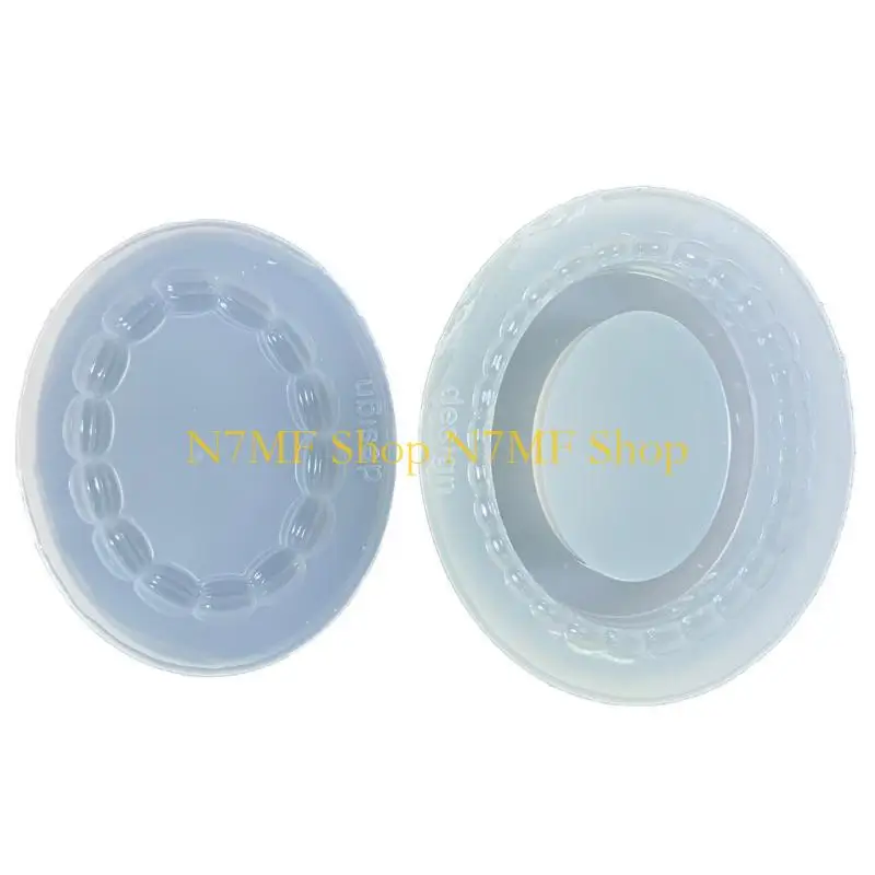 N7MF Oval Mouldant Mould Cake Mould Silicone Mould for Sugarcraft Cake Decoration Chocolate Candy Soap Moulds Home Decors