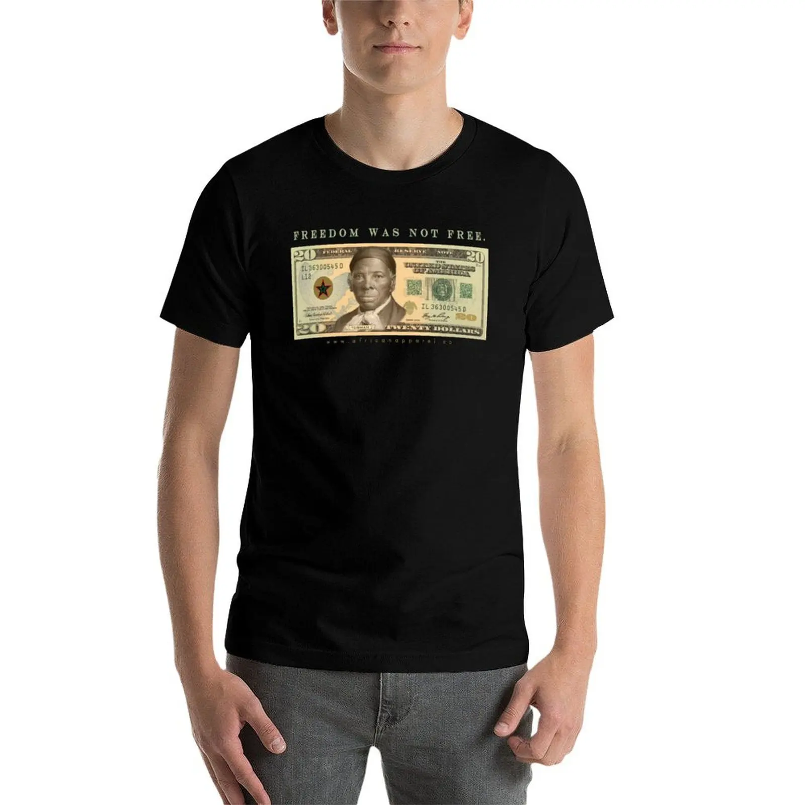 

Harriet Twenty Dollar Bill T-Shirt man t shirt cotton t shirts for man slim fit T-Shirt