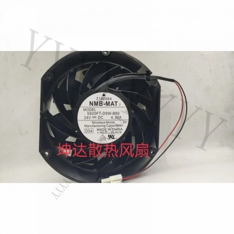 

Y+ ДЛЯ NMB-MAT 5920FT-D5W-B60 24 В 4,80 А 170 мм для инверторного охлаждающего вентилятора Yaskawa