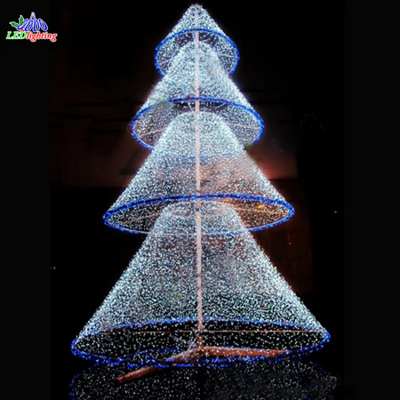 

custom.30ft 3D Large Outdoor Illuminated Lighted Motif Line Trees