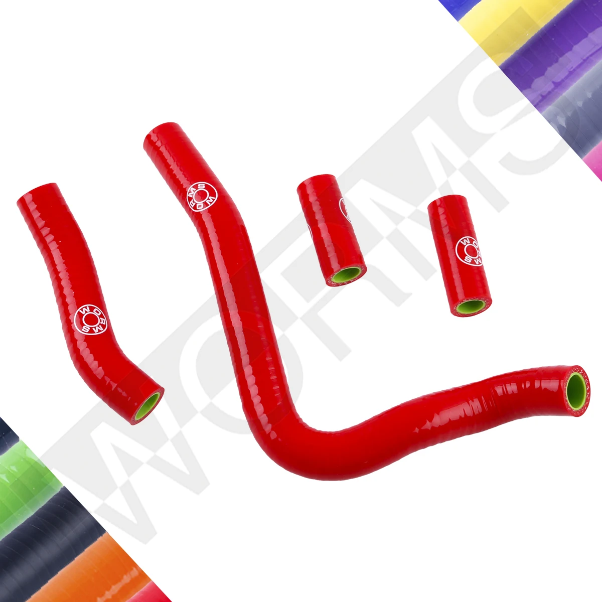 

For 1992-1996 Honda CR250R CR 250 R 1993 1994 1995 Silicone Radiator Hose Tube Kit