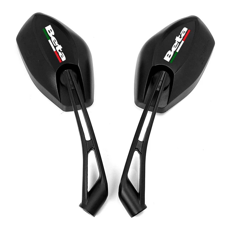 2pcs Wide Angle Motorcycle Rear View Mirrors Handlebar Rearview For Beta Evo rr 250 Racing Enduro Xtrainer fpv pavo20 pro 5in1