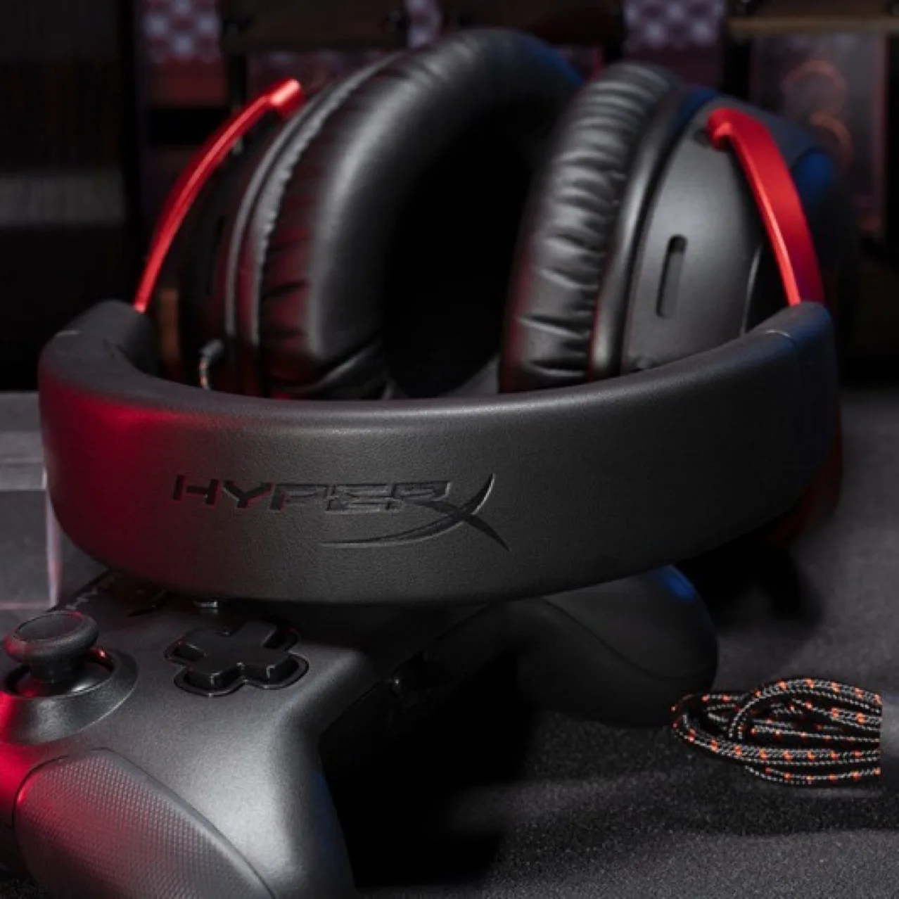 سماعات رأس HyperX CLOUD III Extreme Wireless Hurricane 3 للألعاب متوافقة مع سماعة Kingston الأصلية