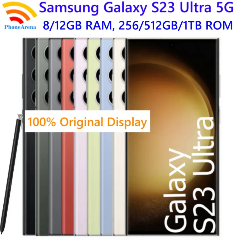 Samsung Galaxy S23 Ultra 5G S918U1 S918B S918N S9180 6.8