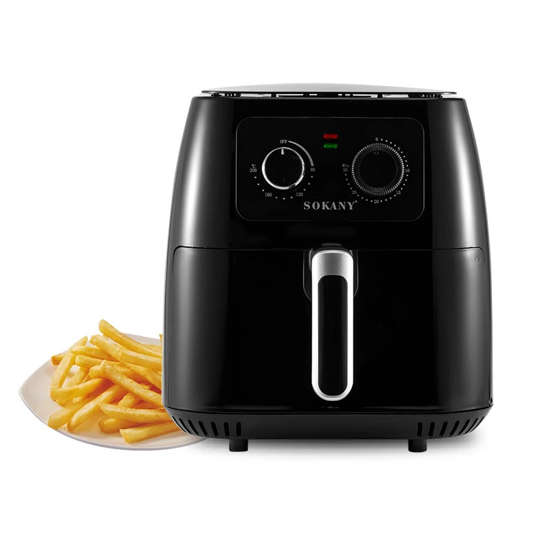 8.5L Large Capacity Air Fryer Single Bin French Fry Without Oil Hot Air Electric Fryer Home Square Deep Fryer