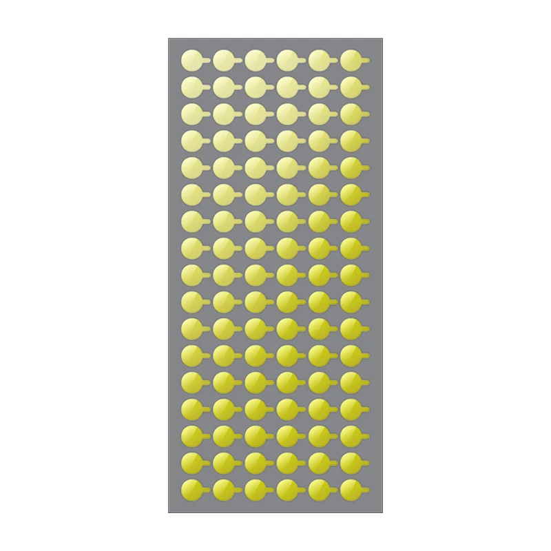 100Pcs Protective Camera Sticker Dust Stickers High Temperature Tape For IP6G-15Pro Max Infrared Dot Matrix Protect Tool