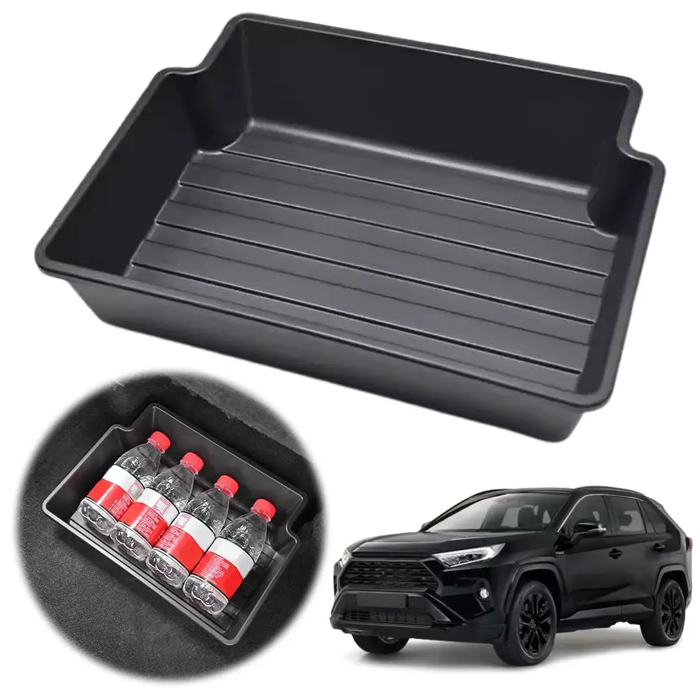 Car Under Seat Storage Box for Toyota For RAV4 2020-2025 2026 TPE Underseat Storage Box Organizer Trays