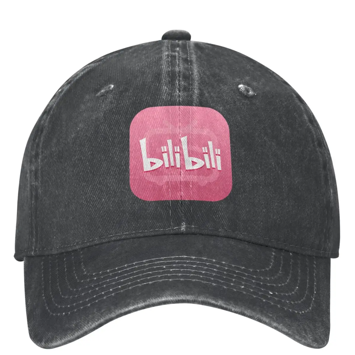 Pink Bilibilied Video Movie Baseball Cap Music Tennis Skate y2k Cool Trucker Hat Couple Women Casual Sun Visors Baseball Caps