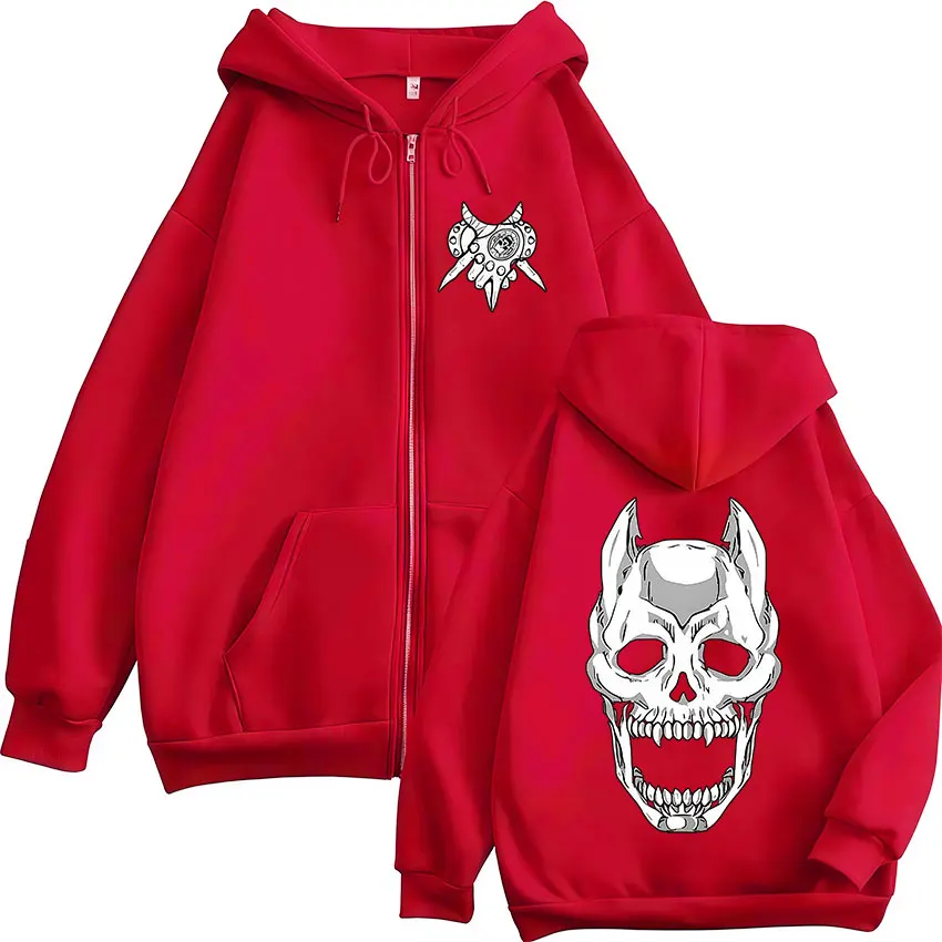 Anime Jojo Bizarre Adventure Kira Yoshikage Killer Queen Kapuzenpullover mit Reißverschluss, Herrenbekleidung, Kapuzenpullover mit Reißverschluss, Jacken, Mäntel. – Detail 5