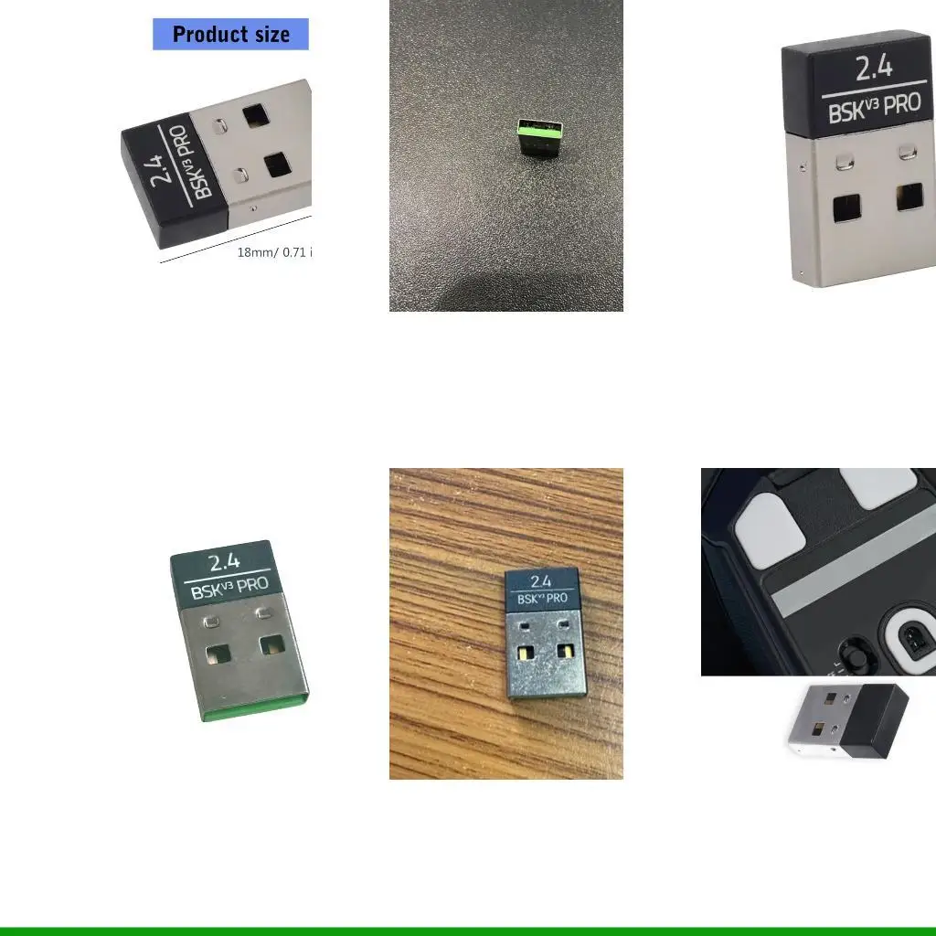 

U55C USB Receiver Wireless Dongle Receiver Adapter Replacement for Basilisk Hyperspeed Gaming Mouse Accessories