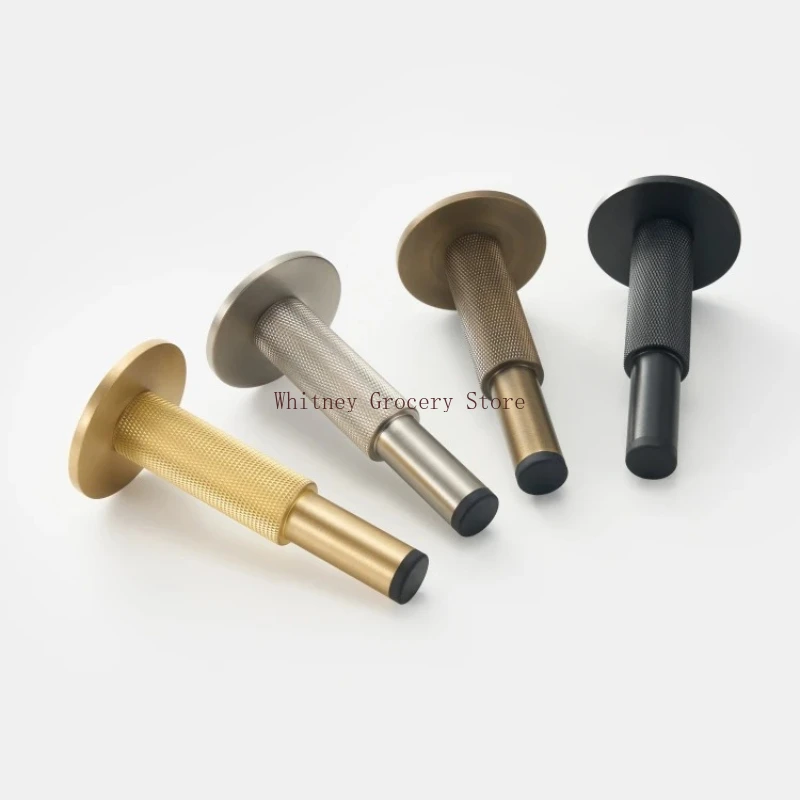 brass-knurled-door-stops-bathroom-door-room-stopper-heavy-duty-floor-wall-mount-bumper-door-holder-catch-antique-brass