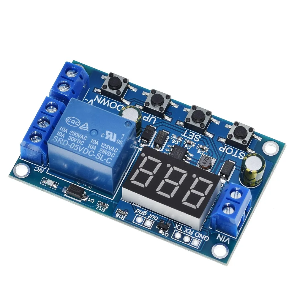 DC 6-40V Battery Charger Discharger Control Switch Undervoltage Overvoltage Protection Board Auto Cut Off Disconnect Controller