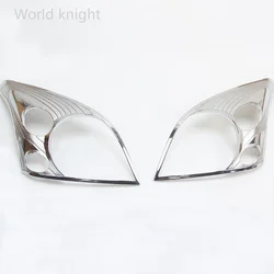 ABS chrome design FOR Prado 120 front lamp headlight cover trim For toyota Land Cruiser Prado FJ120 2003-2009 plate lamp hood