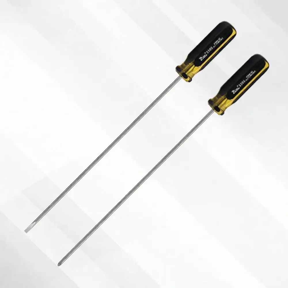 Hardened Chrome Vanadium Steel Long Magnetic Screwdriver Tool For Sewing Machine Fan Appliance Repairing Hobby Work Gear