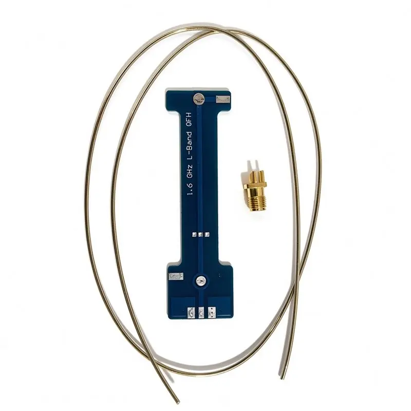 Four- Helical Antenna L-Band QHF-Antenna 1.6Ghz 1.7Ghz 1.8-5.5VV Aerospace Meteorology Positioning Relay
