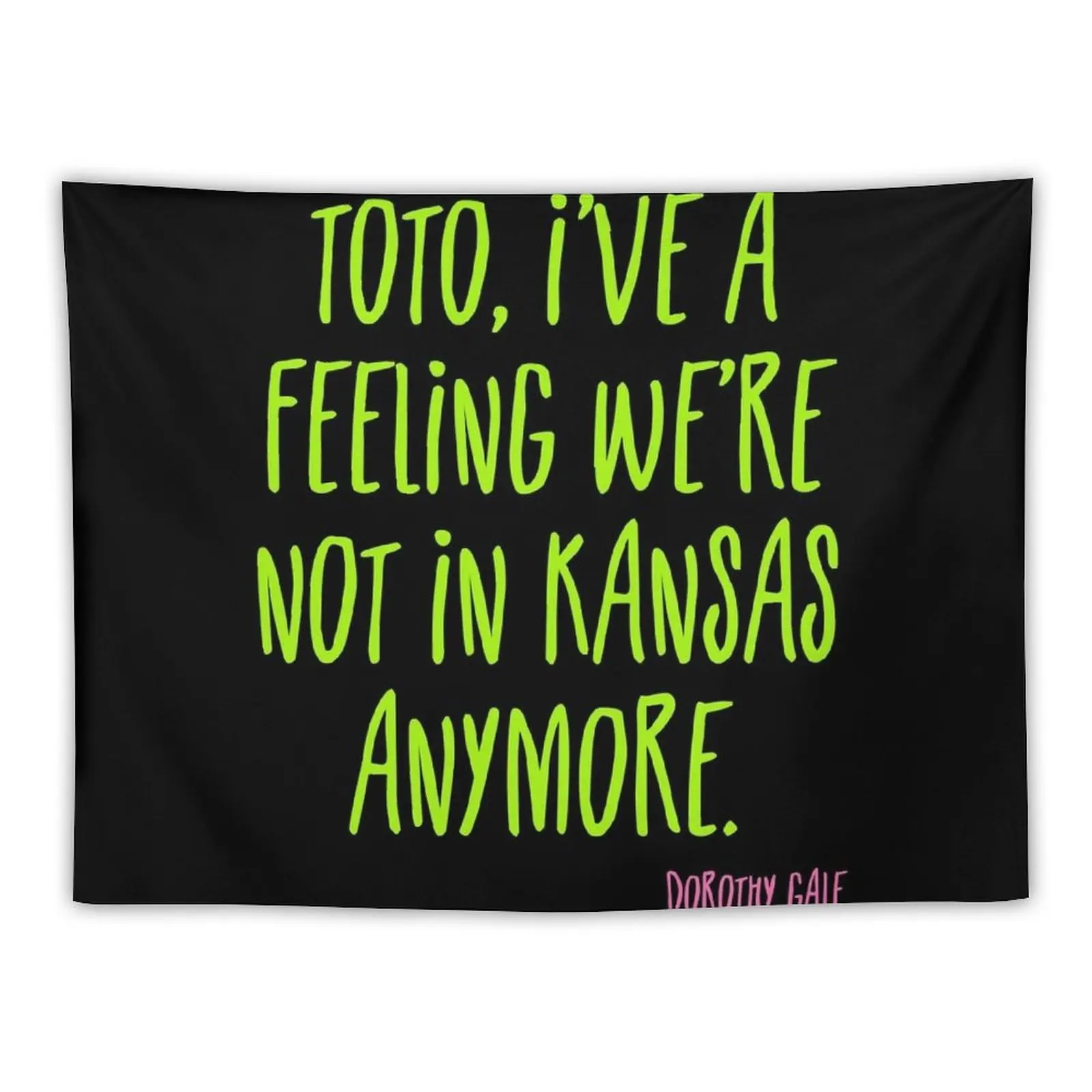 

Toto, I've a feeling we're not in Kansas anymore Tapestry Luxury Living Room Decoration Decor For Bedroom Wall Hanging