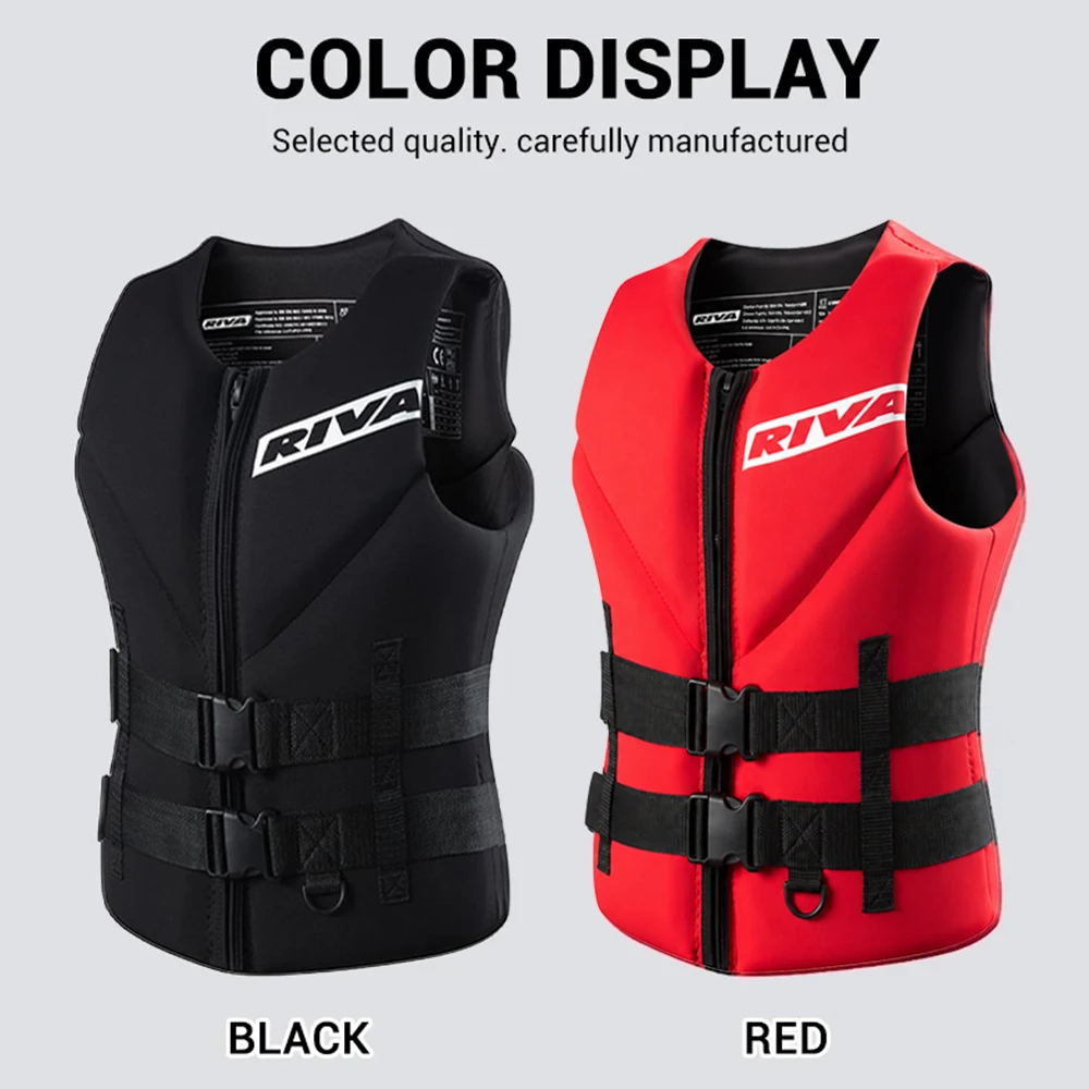 Life Vest Adults Surf Vest Kayak Wakeboard Motorboats Raft Rescue Boat Ski Water Sports Swimming Drifting Rescue Life Jacket