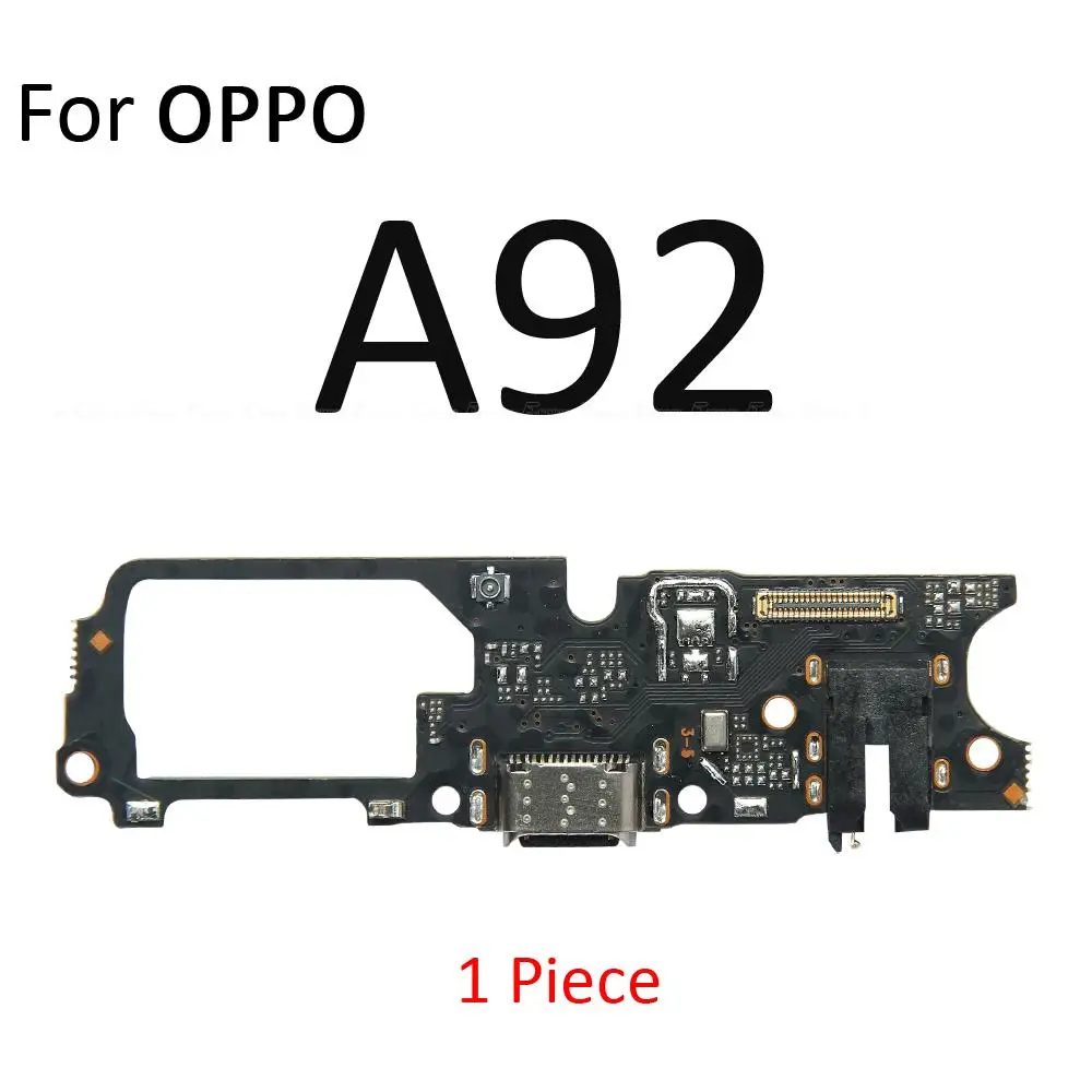 Usb Oplaadpoort Dock Plug Connector Oplader Board Mic Flex Kabel Voor Oppo A83 A91 A92 A 92S A93 A 93 A 93S A94 A95 A96 A97 4G 5G