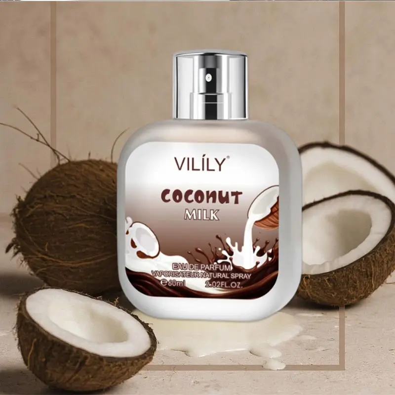 60ml capuchino De Chocolate Eau De Parfrum para mujer fragancia De larga duración marca café De coco lujo Woody Natural Parfum Spray