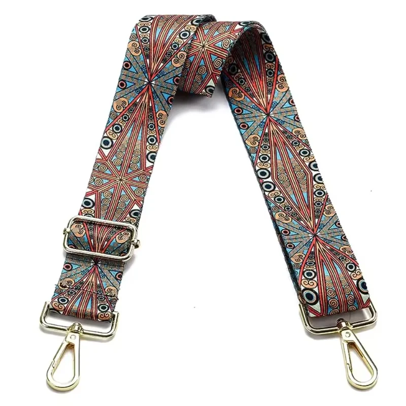 National Wind Handbags Chain Interchangeable Adjustable Nylon Decorative Chain Colored Bags Belts Fashion Shoulder Bags Straps