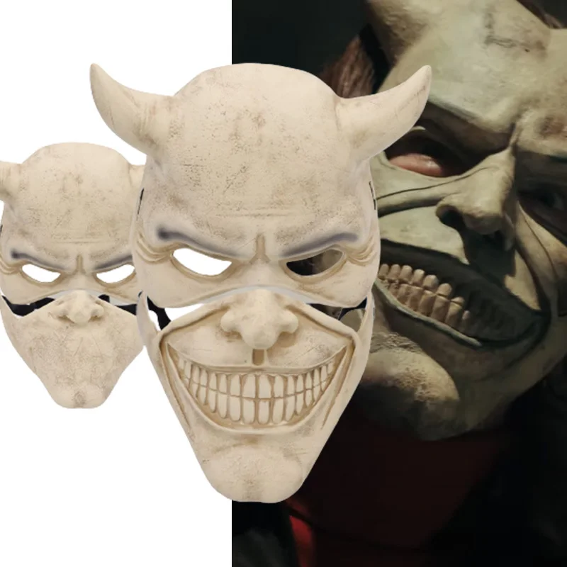 

The Black Phone Mask Grabber Mascaras Halloween MáScara TeléFono Negro Skull Latex Horror Demon Scary Ghost Cosplay Movie Prop