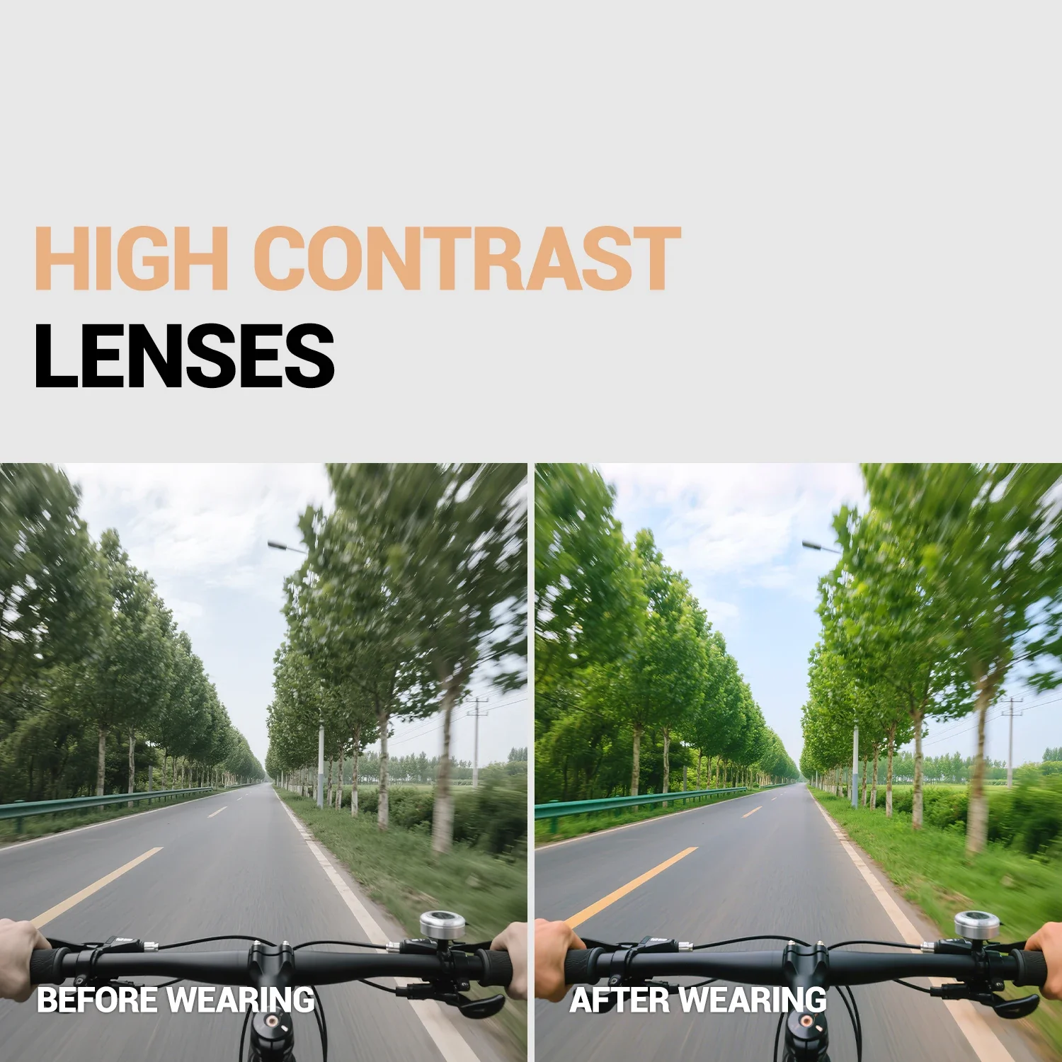 Kapvoe Outdoor FashionMTB Cycling Glasses Men Women Sports  Eyewear Riding Sunglasses UV400 Protection Glasses Windproof Eyewear