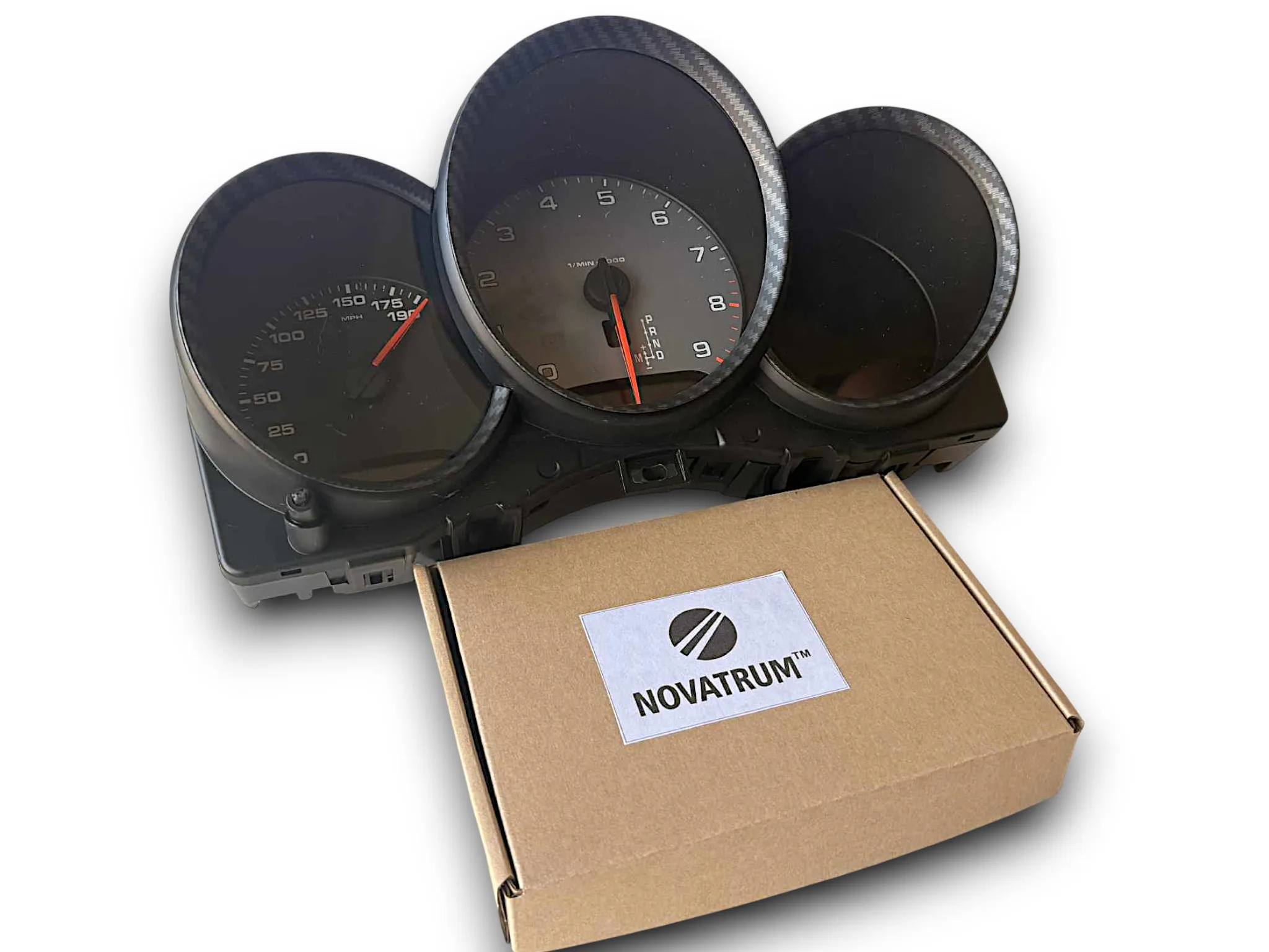 

Накладки на приборную панель в стиле карбона для Porsche Macan 95B 2014-2023