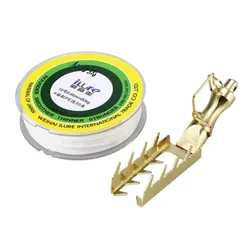 ILURE 1 Set Portable Stainless Steel Rescue Hard Bait Recycler PE Line 30 Meter Line Controller Fishing Tackle Accessories