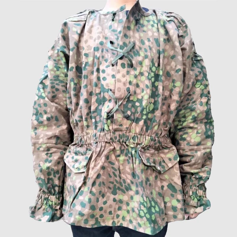 

Camouflage German M40 Camo Smock Classic Double Sided Wearable Tarnjacke