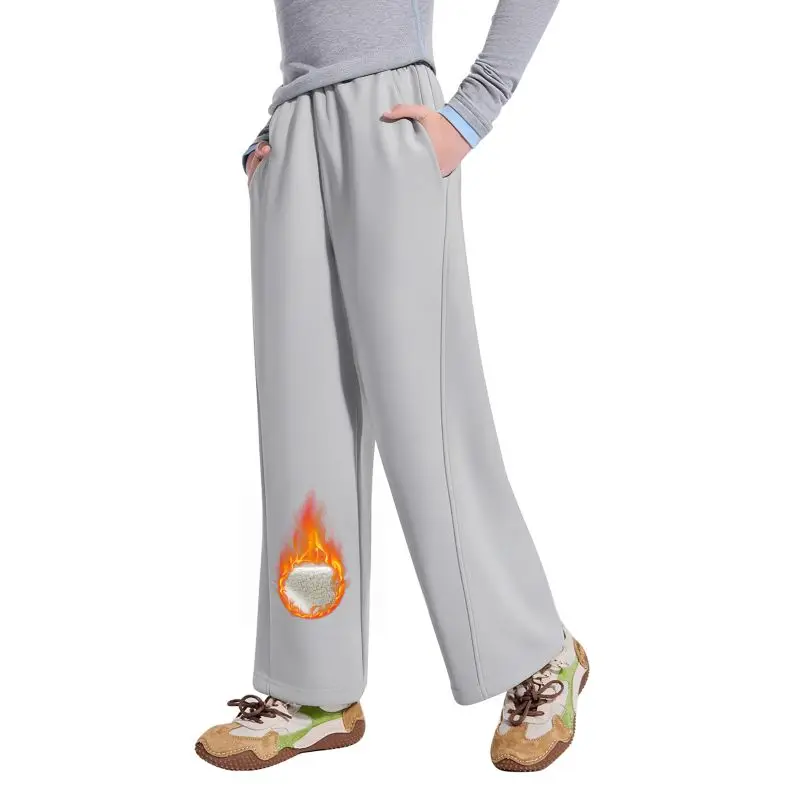 

Детские однотонные повседневные спортивные штаны для детей 8-16 лет, осенне-зимние спортивные теплые штаны для девочек, пешего туризма, тренировок в тренажерном зале