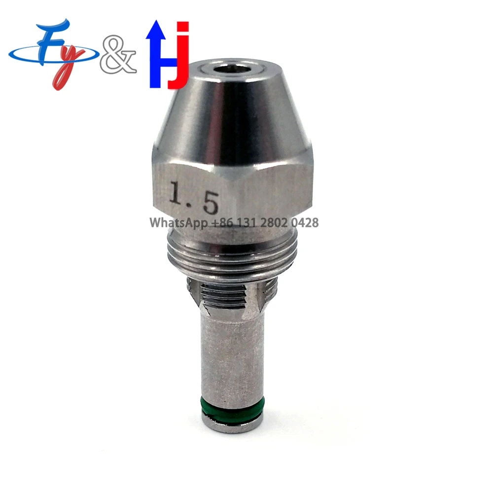 Stainless Steel Waste Oil Nozzle, Oil Boiler Nozzle Head, High Flow Jet Flame Nozzle, Siphon Nozzle, Hot Selling, 0.3mm-4.0mm