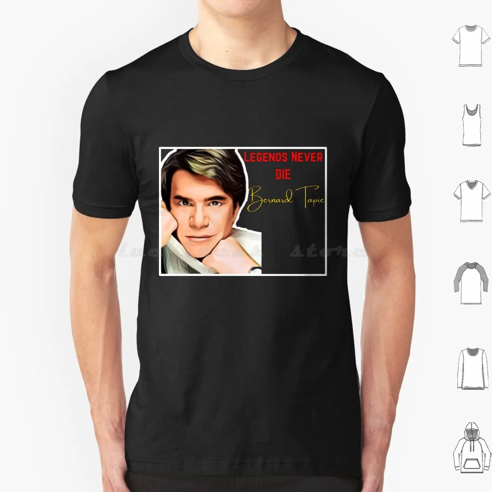 Bernard Tapie-Rip Bernard Tapie-Rest In Peace Bernard Tapie 1943-2021 T Shirt Cotton Men Women DIY Print Bernard Tapie Rip