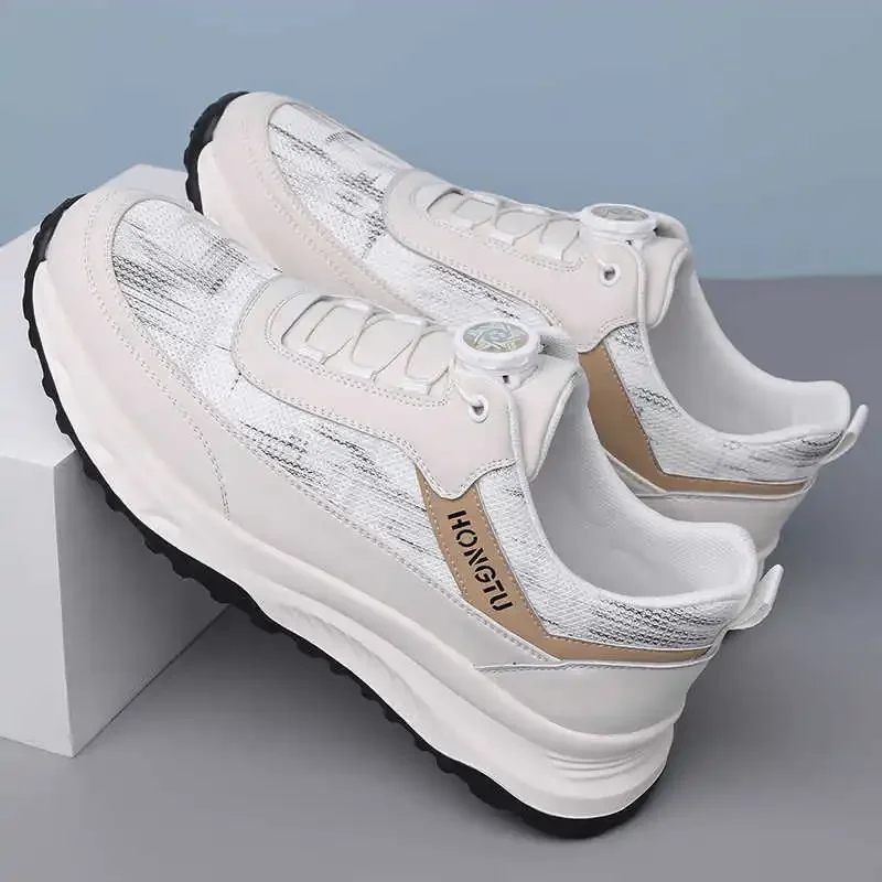 

Synthetic Leather Hip Hop Offers Skateboarding High Brand Shoes White Sneakers For Men Sport Runners Basquet Real Shors