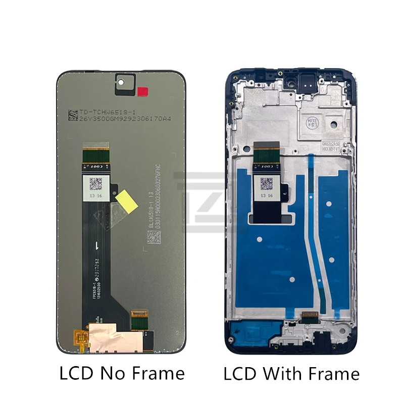 For Motorola Moto G53 LCD Display Touch Screen Digitizer Assembly For Moto G53 Display G53 With Frame Replacement Repair Parts